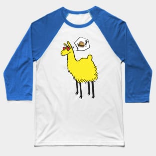 Hungry Llama Baseball T-Shirt